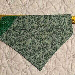 Shamrock Dog Scarf - Medium size